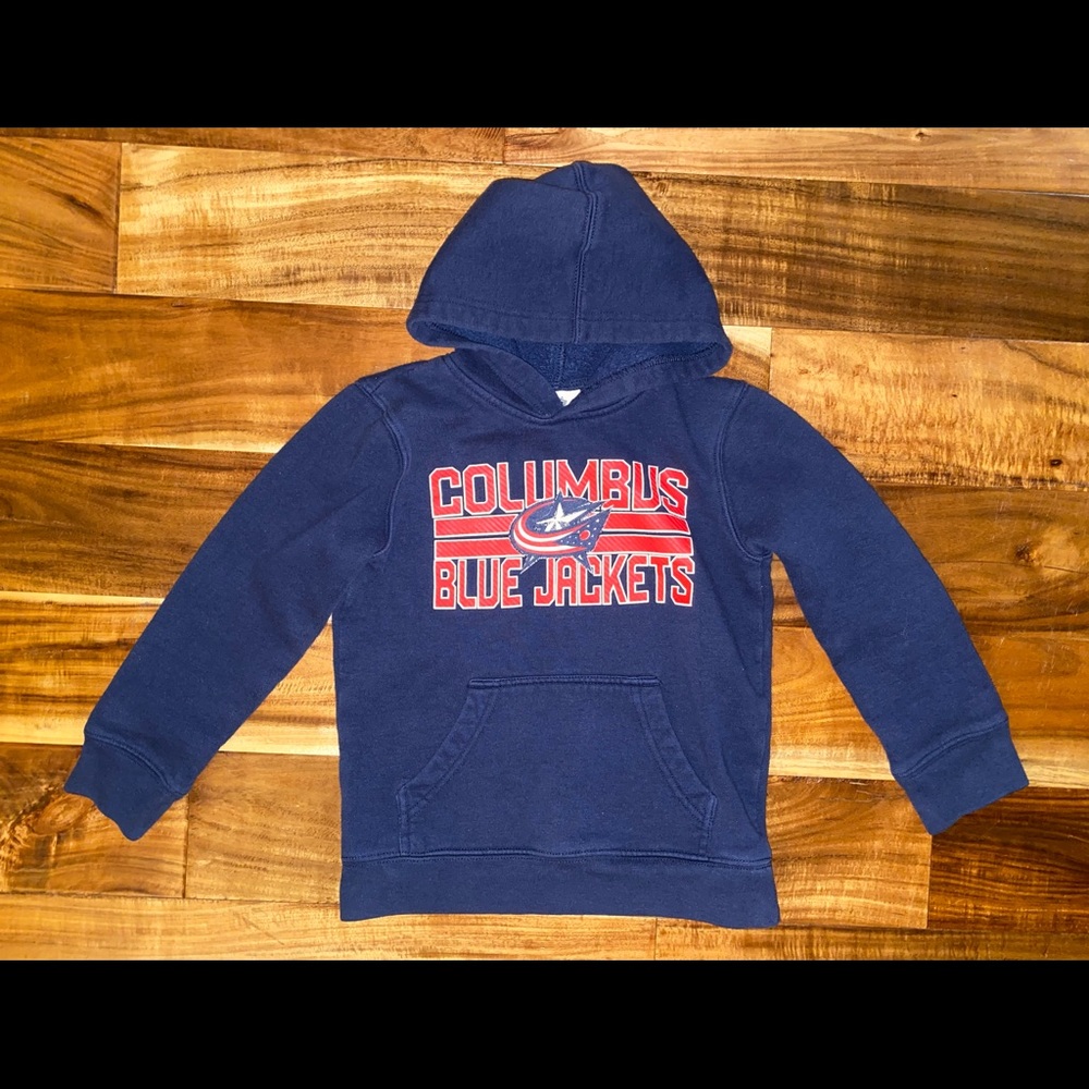 Vintage Columbus Blue Jackets Hoodie Sweatshirt